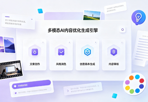 乐都县AI智能内容优化创新 多模态生成技术丰富数字内容创作生态