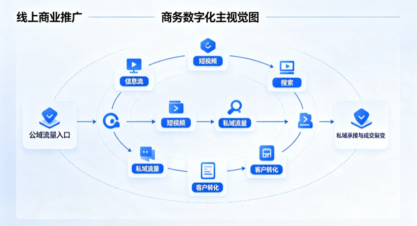 乐都县线上商业推广怎么做？全域流量闭环搭建与低成本转化实战指南